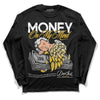 Jordan 4 Retro “Vivid Sulfur” DopeSkill Long Sleeve T-Shirt MOMM Graphic Streetwear - Black 