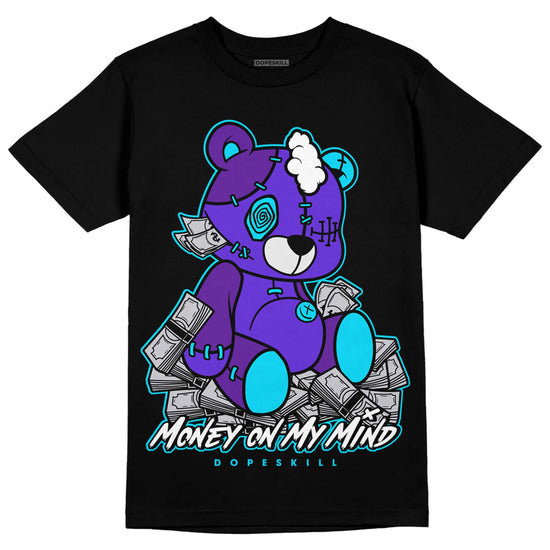 Jordan 6 "Aqua" DopeSkill T-Shirt MOMM Bear Graphic Streetwear - Black 