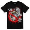 Jordan 12 “Cherry” DopeSkill T-Shirt Takin No L's Graphic Streetwear - Black