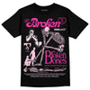 Dunk Low GS 'Triple Pink' DopeSkill T-Shirt Broken Bones Graphic Streetwear - Black