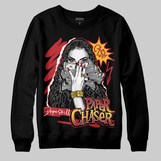 Jordan 14 Retro Ferrari (2025) DopeSkill Sweatshirt NPC Graphic Streetwear - black