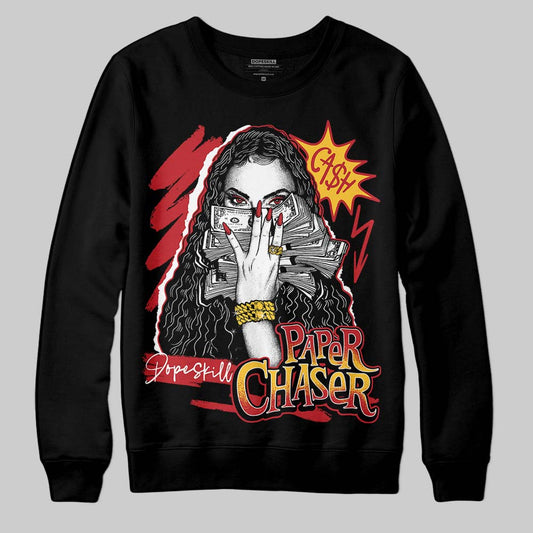 Jordan 14 Retro Ferrari (2025) DopeSkill Sweatshirt NPC Graphic Streetwear - black