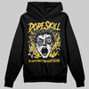 Yellow Sneakers DopeSkill Hoodie Sweatshirt Root of Evil Graphic Streetwear - black