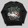 SoleFly x Air Jordan 3 “Fruits Of Our Labor” DopeSkill Long Sleeve T-Shirt Trust No One Graphic Streetwear - Black