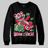 Dunk Low Valentine's Day (2026) DopeSkill Sweatshirt Born To Be Rich Graphic Streetwear - Black