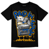 Dunk Blue Jay and University Gold DopeSkill T-Shirt Paid In Full Graphic Streetwear - Black