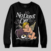 A Ma Maniére x Air Jordan 5 “Violet Ore” DopeSkill Sweatshirt New No Days Off Graphic Streetwear - Black