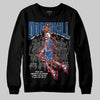Jordan 1 Low OG “Storm Blue” DopeSkill Sweatshirt Thunder Dunk Graphic Streetwear - black