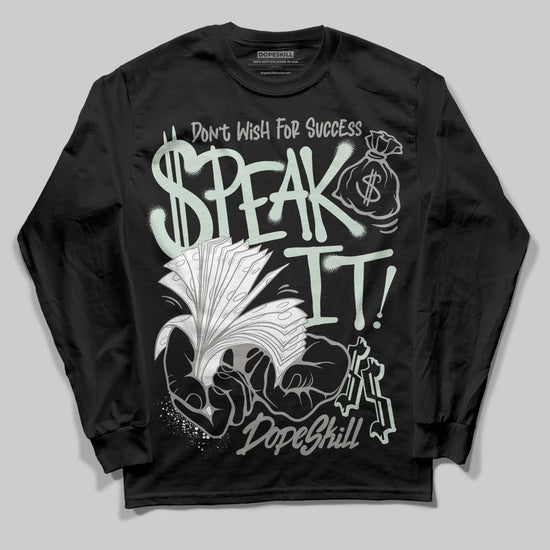 Jordan 1 Retro Low OG Year of the Snake (2025) DopeSkill Long Sleeve T-Shirt Speak It Graphic Streetwear - Black