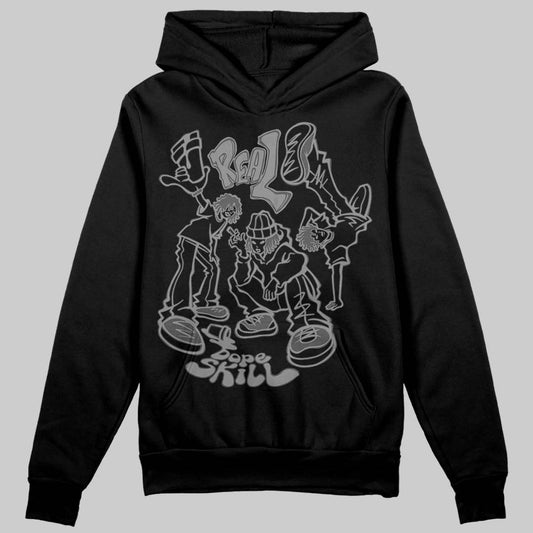 Jordan 10 Retro Shadow (2025) DopeSkill Hoodie Sweatshirt Real Y2K Players Graphic Streetwear - Black