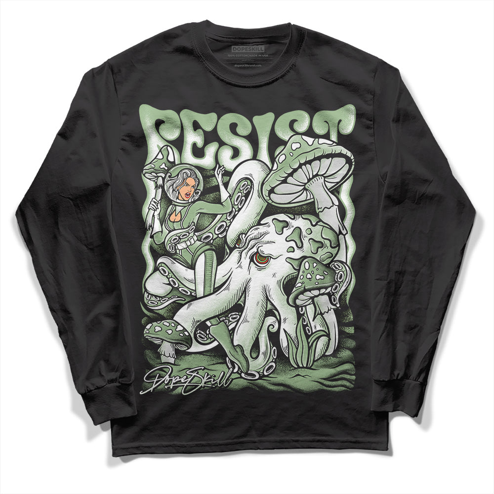 Jordan 4 Retro “Seafoam” DopeSkill Long Sleeve T-Shirt Resist Graphic Streetwear  - Black