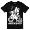 Jordan 1 High OG “Black/White” DopeSkill T-Shirt MOMM Bear Graphic Streetwear - Black