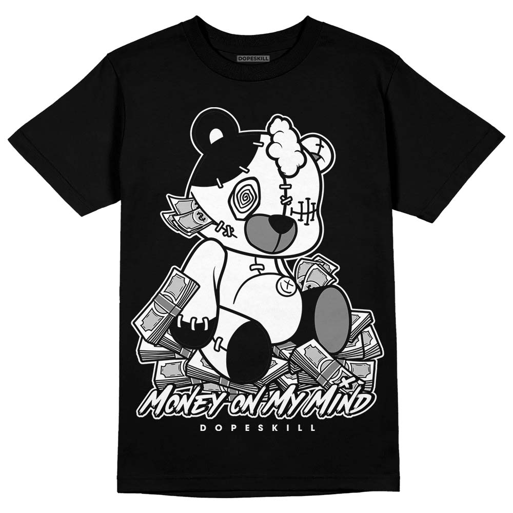 Jordan 1 High OG “Black/White” DopeSkill T-Shirt MOMM Bear Graphic Streetwear - Black