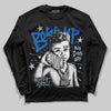 Jordan 11 "Space Jam" (2026) DopeSkill Long Sleeve T-Shirt Boss Up Graphic Streetwear - black