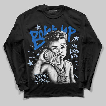 Jordan 11 "Space Jam" (2026) DopeSkill Long Sleeve T-Shirt Boss Up Graphic Streetwear - black