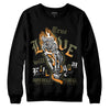 Jordan 5 "Olive" DopeSkill Sweatshirt True Love Will Kill You Graphic Streetwear - Black