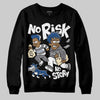 Jordan 9 Retro 'Flint Grey' 2026 DopeSkill Sweatshirt No Risk No Story Graphic Streetwear - Black
