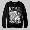 Adidas Samba OG White Black Clear Granite DopeSkill Sweatshirt Sorry I've Been Trappin Graphic Streetwear - Black