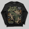 Olive Sneakers DopeSkill Long Sleeve T-Shirt Don't Bet Against Us Graphic Streetwear - Black