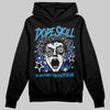 Royal Blue Sneakers DopeSkill Hoodie Sweatshirt Root of Evil Graphic Streetwear - black