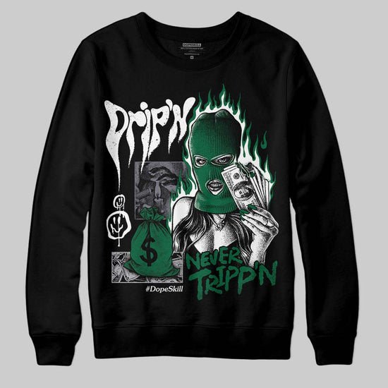 Asics GT-2160 ‘Shamrock Green’ DopeSkill Sweatshirt Drip'n Never Tripp'n Graphic Streetwear - Black