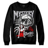 Jordan 2 Retro "Black Cement" DopeSkill Sweatshirt Mystery Ghostly Grasp Graphic Streetwear - Black