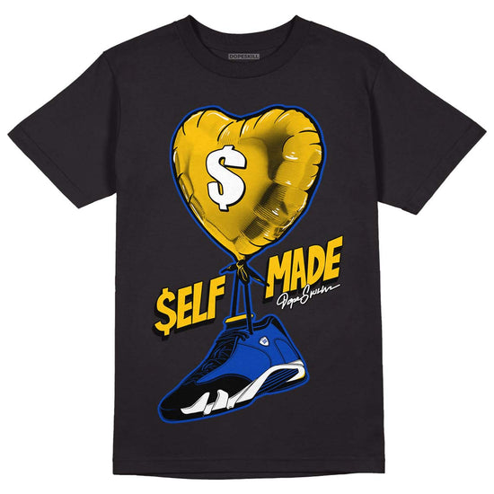 Jordan 14 “Laney” DopeSkill T-Shirt Self Made Graphic Streetwear - Black