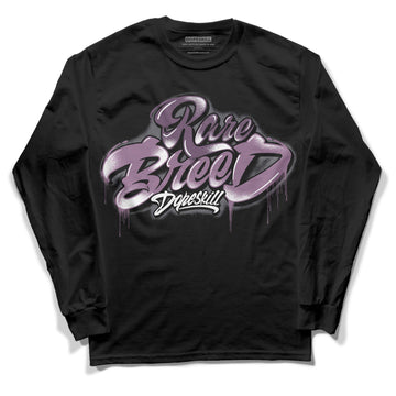 Jordan 2 “Mauve/Off-Noir” DopeSkill Long Sleeve T-Shirt Rare Breed Type Graphic Streetwear - Black 