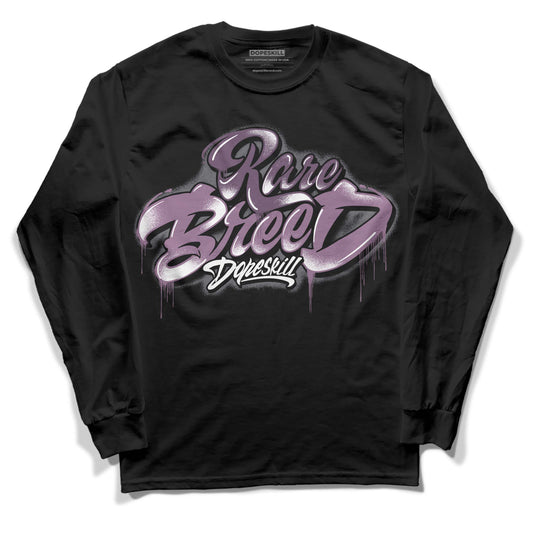 Jordan 2 “Mauve/Off-Noir” DopeSkill Long Sleeve T-Shirt Rare Breed Type Graphic Streetwear - Black 