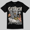 Jordan 3 Retro Pure Money DopeSkill T-Shirt Get Rich Graphic Streetwear - Black
