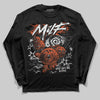 MSCHF Super Normal 2 Orange Milk DopeSkill Long Sleeve T-Shirt MILF Graphic Streetwear - Black