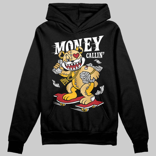 Jordan 12 Retro 'Taxi' 2025 DopeSkill Hoodie Sweatshirt Money Callin' Graphic Streetwear - Black