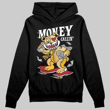 Jordan 12 Retro 'Taxi' 2025 DopeSkill Hoodie Sweatshirt Money Callin' Graphic Streetwear - Black