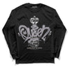 Jordan 2 Cement Grey DopeSkill Long Sleeve T-Shirt Queen Chess Graphic Streetwear - Black