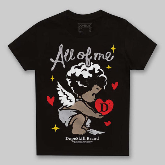 Grey Sneakers DopeSkill Toddler Kids T-shirt All Of Me Graphic Streetwear - Black