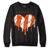 MSCHF Super Normal 2 Orange Milk DopeSkill Sweatshirt Slime Drip Heart Graphic Streetwear - Black