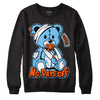 Dunk Low Futura University Blue DopeSkill Sweatshirt Hurt Bear Graphic Streetwear - Black
