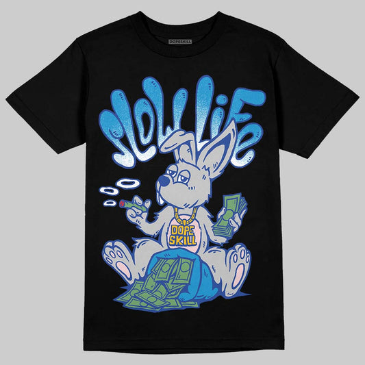 Royal Blue Collection DopeSkill T-Shirt Slow Life Graphic