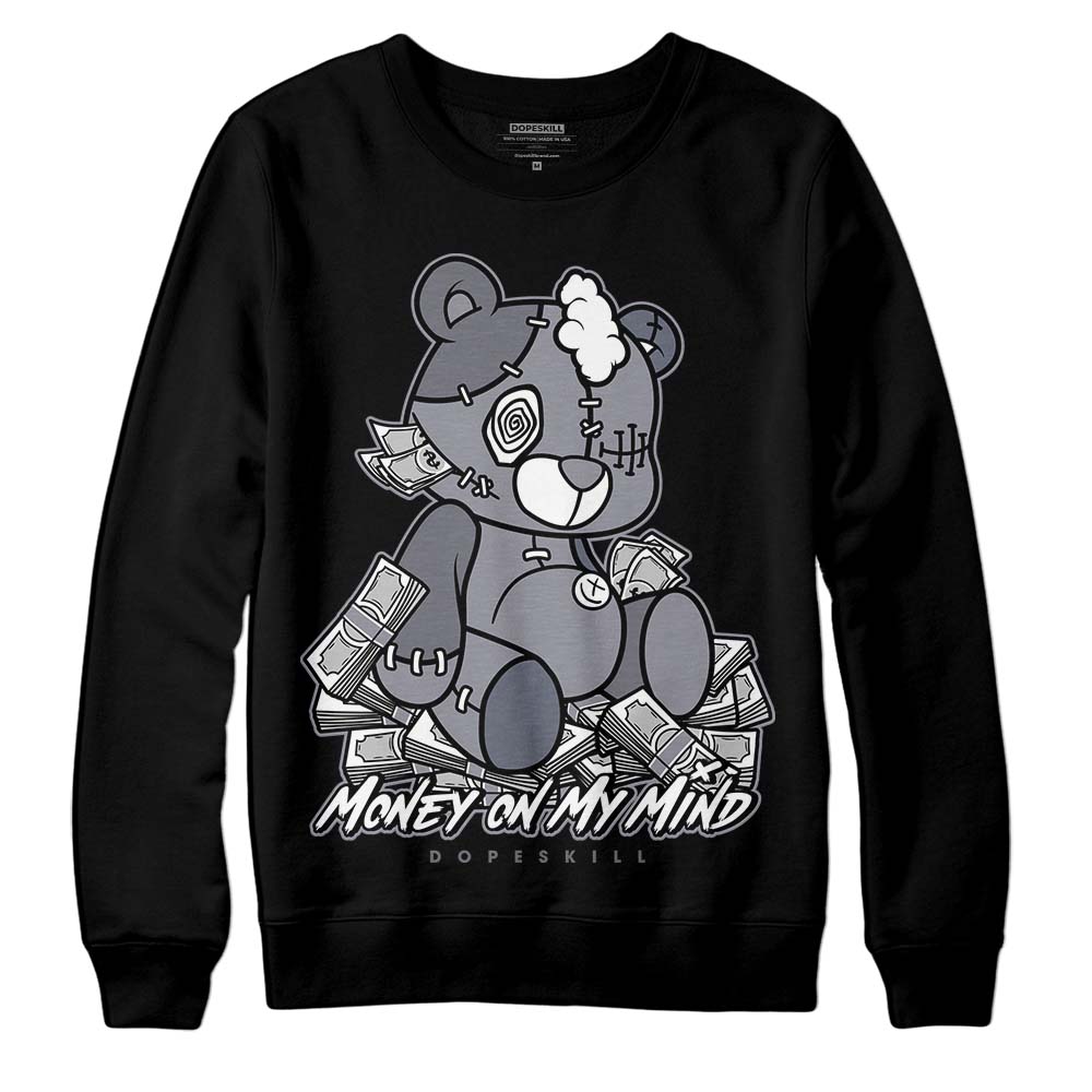 Jordan 14 Retro 'Stealth' DopeSkill Sweatshirt MOMM Bear Graphic Streetwear - Black