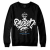 Jordan 3 "Midnight Navy" DopeSkill Sweatshirt Queen Chess Graphic Streetwear - Black 