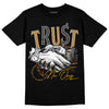 Jordan 13 Wheat 2023 DopeSkill T-Shirt Trust No One Graphic Streetwear - Black