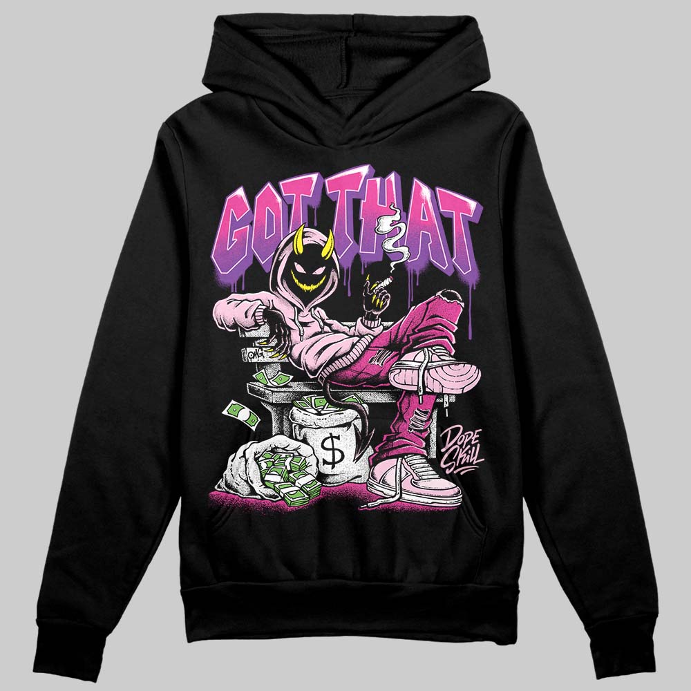 Pink Sneakers DopeSkill Hoodie Sweatshirt Got That Graphic Streetwear - Black