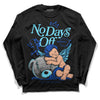 Dunk Low Argon DopeSkill Long Sleeve T-Shirt New No Days Off Graphic Streetwear - Black