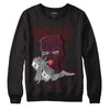 Jordan 5 Retro Burgundy (2023) DopeSkill Sweatshirt Money Talks Graphic Streetwear - Black