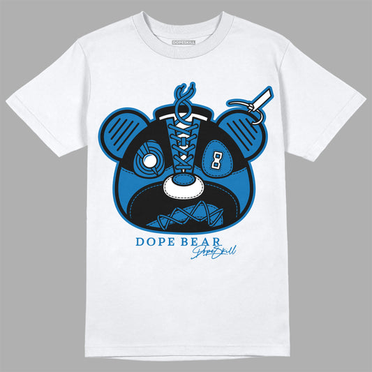 AJ 1 Dark Marina Blue DopeSkill T-Shirt Sneaker Bear Head Graphic