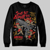 Red Sneakers DopeSkill Sweatshirt Don't Bet Against Us Graphic Streetwear - Black