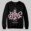 Dunk Low LX Pink Foam DopeSkill Sweatshirt King Chess Graphic Streetwear - Black