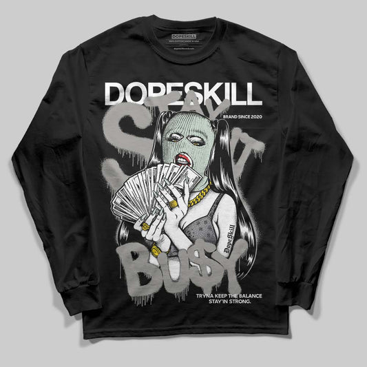 Jordan 1 Retro Low OG Year of the Snake (2025) DopeSkill Long Sleeve T-Shirt Stay It Busy Graphic Streetwear - Black