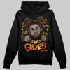 Orange Sneakers DopeSkill Hoodie Two Sides Graphic Streetwear - black