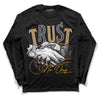 Jordan 13 Wheat 2023 DopeSkill Long Sleeve T-Shirt Trust No One Graphic Streetwear - Black